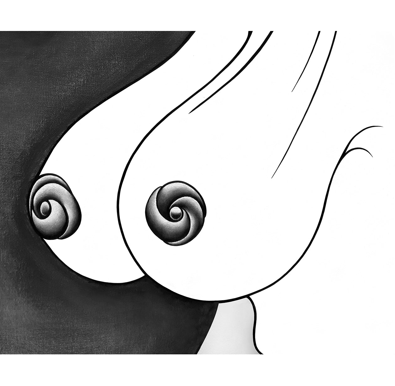 Furious alien The Walking Dead style