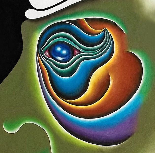 Caught between the flags of the world