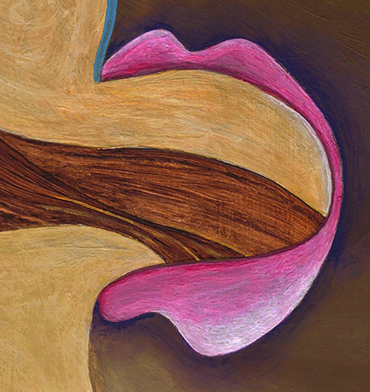 Red-haired madam with cappuccino-flavored breasts and tobacco-scented nipple