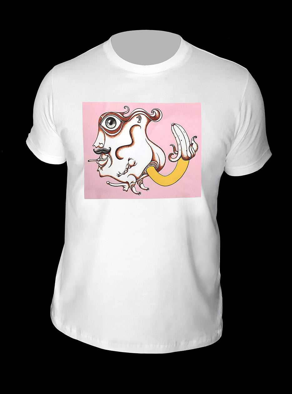 Playera-Plátano alegre deseándole Feliz Navidad al ano de un señor desempleado