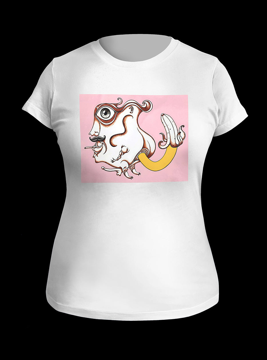 Happy Banana T-shirt wishing an unemployed man a Merry Christmas