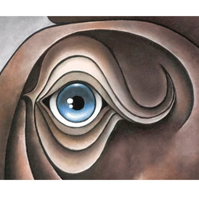 Soldier walking between bombs and fire towards the sky