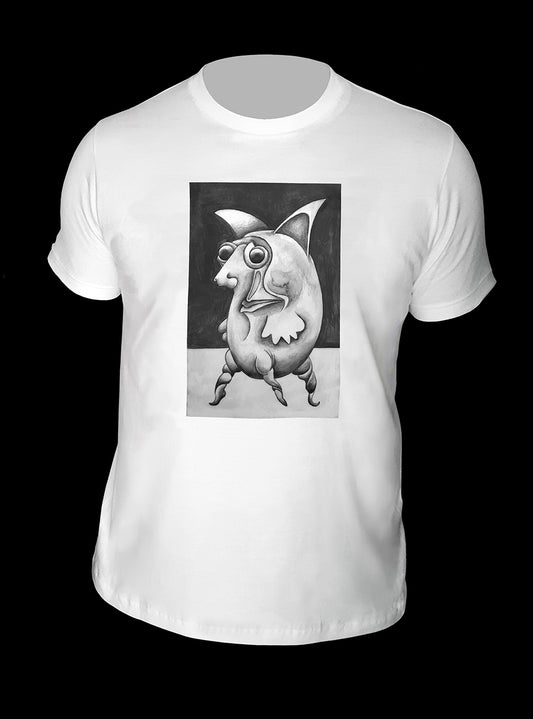 Playera-Pulga #48 de Jean Michel Basquiat estilo Corleone